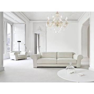 Люстра Lucia Tucci Barletta 1730.8 cream white-2