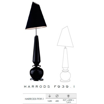 Торшер Lucia Tucci Harrods F939.1-3