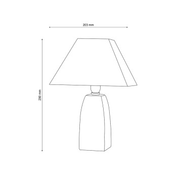 Лампа настольная Lucia Tucci Harrods T946.1-2