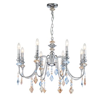 Люстра Lucia Tucci Maya 4450.8 chrome