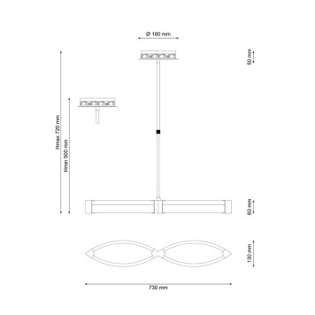 Люстра Lucia Tucci Modena 172.2 LED-2