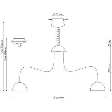Люстра Lucia Tucci Natura 064.6 Led-1