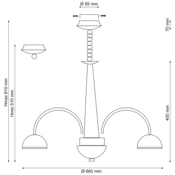 Люстра Lucia Tucci Natura 065.8 Led-1
