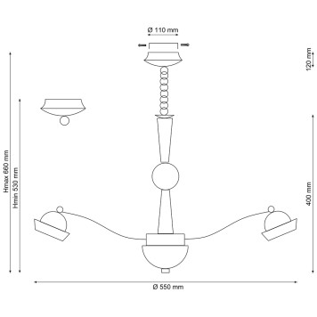 Люстра Lucia Tucci Natura 067.6 Led-2