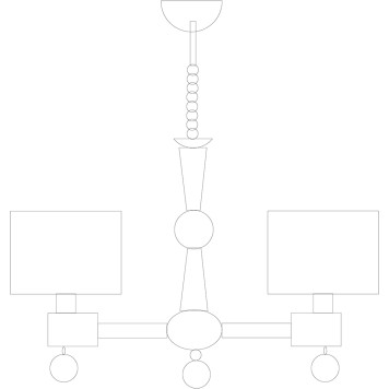 Люстра Lucia Tucci Natura 096.3-1
