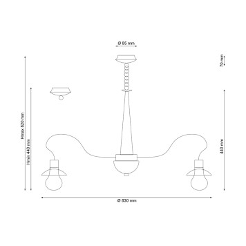 Люстра Lucia Tucci Natura 188.12 Led-1