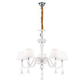 Люстра Lucia Tucci Pelle Bianca 119.5-1