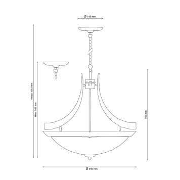Люстра Lucia Tucci Pietra Isola 131.5-1