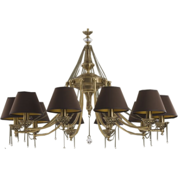 Люстра Kutek Lugano LUG-ZW-10(P/A)-4