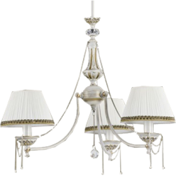 Люстра Kutek Lugano LUG-ZW-3(BZ/A)-3