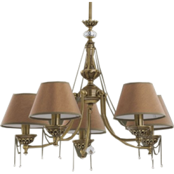 Люстра Kutek Lugano LUG-ZW-5(P/A)-3