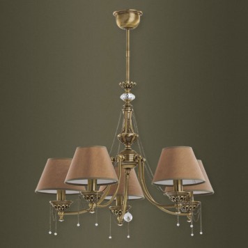 Люстра Kutek Lugano LUG-ZW-5(P/A)