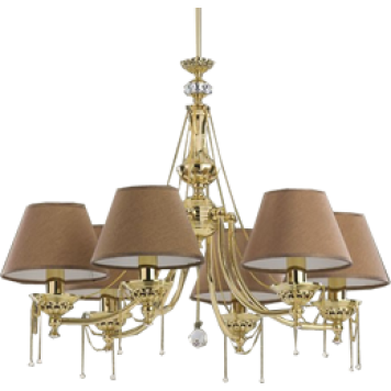 Люстра Kutek Lugano LUG-ZW-6(Z/A)-2