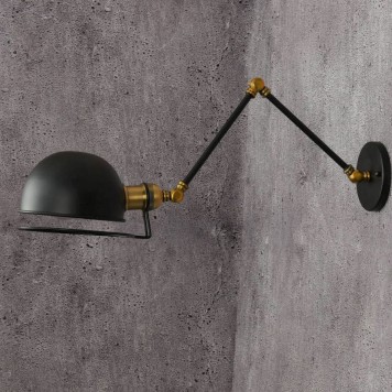 Бра Lumina Deco Glum LDW B011-2 BK-1