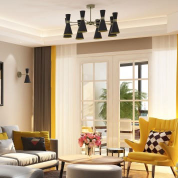 Светильник потолочный Lumion Quinn 3662/8C-6