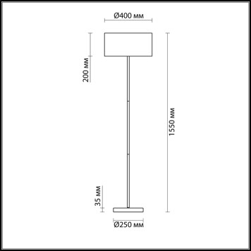 Торшер Lumion Nikki 3745/2F-2