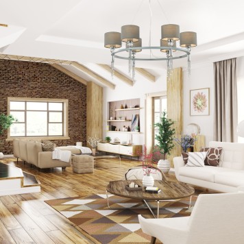 Люстра Lumion Santiago 4515/6 - мятая коробка-5