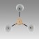 Светильник потолочный Lumion Colange 8096/3C