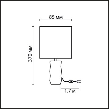 Лампа настольная Lumion Beina 8136/1Т-4
