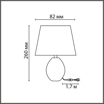 Лампа настольная Lumion Keila 8143/1Т-4
