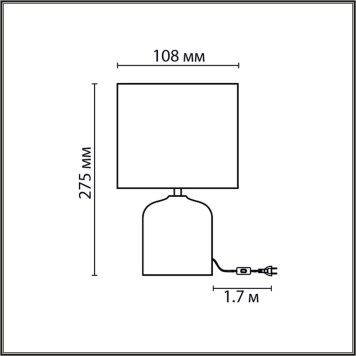 Лампа настольная Lumion Mramao 8148/1Т-4