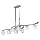 Люстра Mantra Cuadrax Sn 0004046