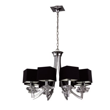 Люстра Mantra Akira Pantalla Negra 0780-4