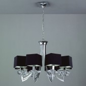 Люстра Mantra Akira Pantalla Negra 0780