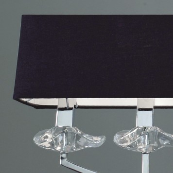 Люстра Mantra Akira Pantalla Negra 0781-3