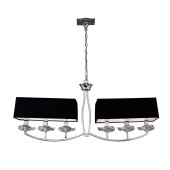 Люстра Mantra Akira Pantalla Negra 0781