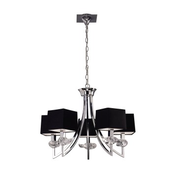 Люстра Mantra Akira Pantalla Negra 0782-5