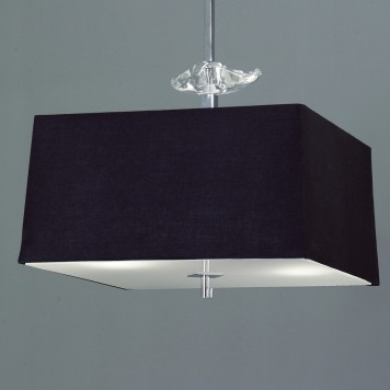 Люстра Mantra Akira Pantalla Negra 0784-4