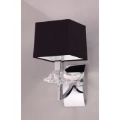 Бра Mantra Akira Pantalla Negra 0786