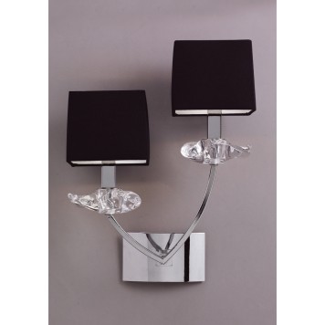 Бра Mantra Akira Pantalla Negra 0787