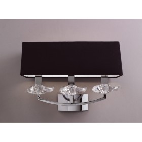 Бра Mantra Akira Pantalla Negra 0788