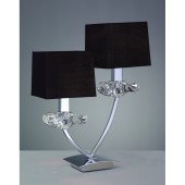 Лампа настольная Mantra Akira Pantalla Negra 0790