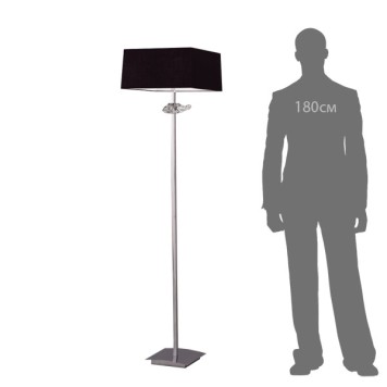 Торшер Mantra Akira Pantalla Negra 0791-1