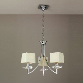 Люстра Mantra Akira Pantalla Crema 0933-3