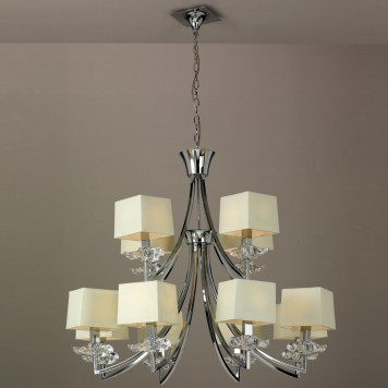 Люстра Mantra Akira Pantalla Crema 0942-2