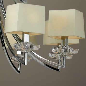 Люстра Mantra Akira Pantalla Crema 0942-4