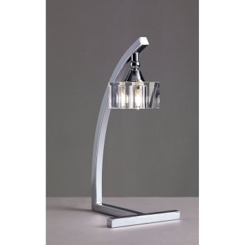 Лампа настольная Mantra Cuadrax Cromo Optico 0964