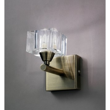 Бра Mantra Cuadrax Cuero Optico 1102