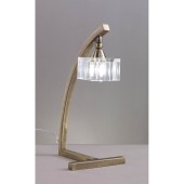 Лампа настольная Mantra Cuadrax Cuero Optico 1104