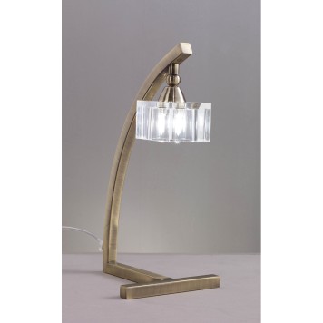 Лампа настольная Mantra Cuadrax Cuero Optico 1104