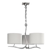 Люстра Mantra Eve Cromo - P. Crema 1131