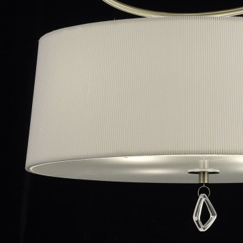 Светильник потолочный Mantra Mara Cuero- Pant. Blanca 1625-3