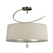 Светильник потолочный Mantra Mara Cuero- Pant. Blanca 1625