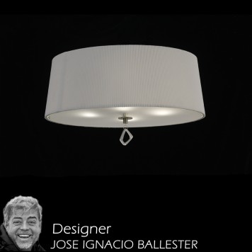 Светильник потолочный Mantra Mara Cuero- Pant. Blanca 1626-3