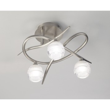 Светильник потолочный Mantra Loop Niquel Satinado 1814