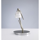 Лампа настольная Mantra Loop Niquel Satinado 1817